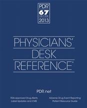 Physicians Desk Reference 2013 Cover Image