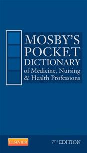 Mosbys Pocket Dictionary of Medicine, Nursing, and Health Professions Cover Image