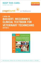 Pageburst on VitalSource Ebook for Bassert: McCurnins Clinical Textbook for Veterinary Technicians. Access Code Cover Image