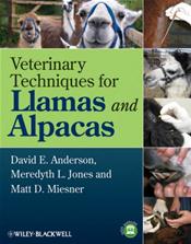 Veterinary Techniques for Llamas and Alpacas Cover Image