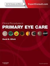 Clinical Procedures in Primary Eye Care. Text with Access Code (Expert Consult) Cover Image