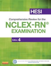 HESI Comprehensive Review for the NCLEX-RN Examination. Text with Access Code Cover Image