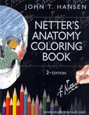 Netters Anatomy Coloring Book. Text with Access Code (Student Consult) Cover Image