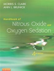 Handbook of Nitrous Oxide and Oxygen Sedation Cover Image