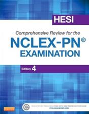 HESI Comprehensive Review for the NCLEX-PN Examination. Text with Access Code Cover Image