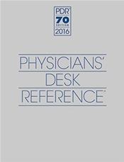 Physicians Desk Reference 2016 (Retail/Boxed Edition) Cover Image