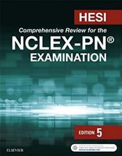 HESI Comprehensive Review for the NCLEX-PN Examination. Text with Access Code Cover Image