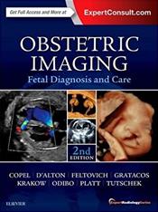 Obstetric Imaging: Fetal Diagnosis and Care. Text with Access Code (Expert Consult) Cover Image