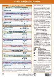 Newborn Coding Decision Tool 2018. 12 X 17 Laminated Chart Cover Image