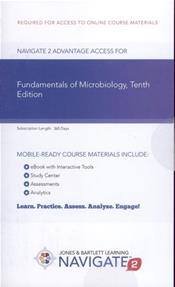 Navigate 2 Advantage Access for Fundamentals of Microbiology. Access Code for 1 Year Access Cover Image