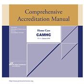 Comprehensive Accreditation Manual for Home Care: CAMHC 2018. Includes 3-Ring Binder Cover Image
