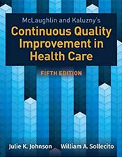 McLaughlin and Kaluznys Continuous Quality Improvement in Health Care Cover Image