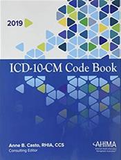 ICD-10-CM Code Book 2019 Cover Image