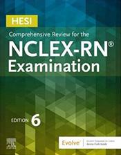 HESI Comprehensive Review for the NCLEX-RN Examination. Text with Access Code Cover Image