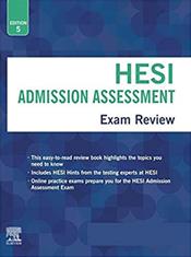 HESI Admission Assessment Exam Review Cover Image