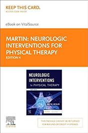 Martin: Neurologic Interventions for Physical Therapy. eBook VitalSource Access Card Cover Image