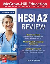 McGraw-Hill Education HESI A2 Review Cover Image