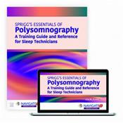 Spriggs Essentials of Polysomnograpy: A Training Guide and Reference for Sleep Technicians. Text with Access Code Cover Image