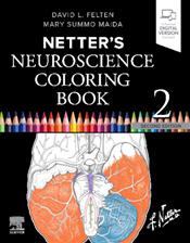 Netters Neuroscience Coloring Book Cover Image