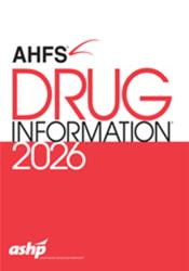 AHFS Drug Information 2026 Cover Image