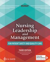 Nursing Leadership and Management: For Patient Safety and Quality Care. Text with Access Code Cover Image
