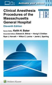 Clinical Anesthesia Procedures of the Massachusetts General Hospital. Text with Access Code Cover Image
