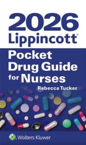 2026 Lippincott Pocket Drug Guide for Nurses Cover Image