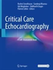 Critical Care Echocardiography: A Self-Assessment Book Cover Image