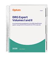 DRG Expert 2026: A Comprehensive Guidebook to the DRG Classification System Using ICD-10-CM and ICD-10-PCS Code Sets Cover Image