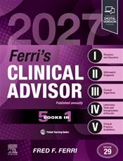 Ferris Clinical Advisor 2027: 5 Books in 1. Text with Digital Version Cover Image