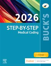 Bucks Step-by-Step 2026 Medical Coding. Text with Access Code Cover Image