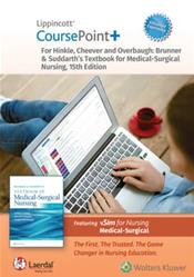 Lippincott CoursePoint Enhanced for Brunner &amp; Suddarths Textbook of Medical-Surgical Nursing Cover Image