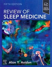 Review of Sleep Medicine. Text with eBook Cover Image