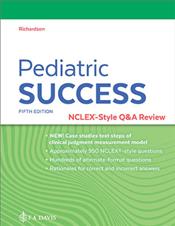 Pediatric Success: NCLEX-Style Q&amp;A Review Cover Image