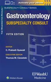 Washington Manual Gastroenterology Subspecialty Consult Cover Image