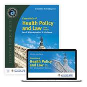 Essentials of Health Policy and Law. Text with Access Code. Includes 2019 Annual Health Reform Update Booklet Cover Image