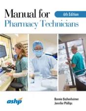 Manual for Pharmacy Technicians Cover Image