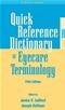 Quick Reference Dictionary of Eyecare Terminology Cover Image