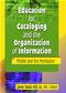 Education for Cataloging and the Organization of Information Cover Image