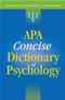 APA Concise Dictionary of Psychology Cover Image