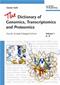 Dictionary of Genomics, Transcriptomics and Proteomics. 3 Volume Set Cover Image