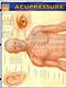 Acupressure Reference Chart. 11 X 24 Laminate Card Cover Image