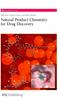 Natural Product Chemistry for Drug Discovery Cover Image