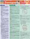 Sonography Tech Laminated Reference Chart Cover Image