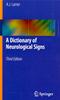 Dictionary of Neurological Signs Cover Image