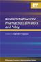 Research Methods for Pharmaceutical Practice and Policy Cover Image