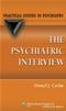 Psychiatric Interview: A Practical Guide Cover Image