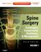 Spine Surgery: Techniques, Complication Avoidance, and Management. 2 Volume Set. Text with Internet Access Code for Expert Consult Edition Cover Image