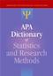 APA Dictionary of Statistics and Research Methods Cover Image