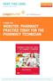 Pageburst on VitaSource: E-Book for Webster: Pharmacy Practice Today for the Pharmacy Technician. Access Code Cover Image